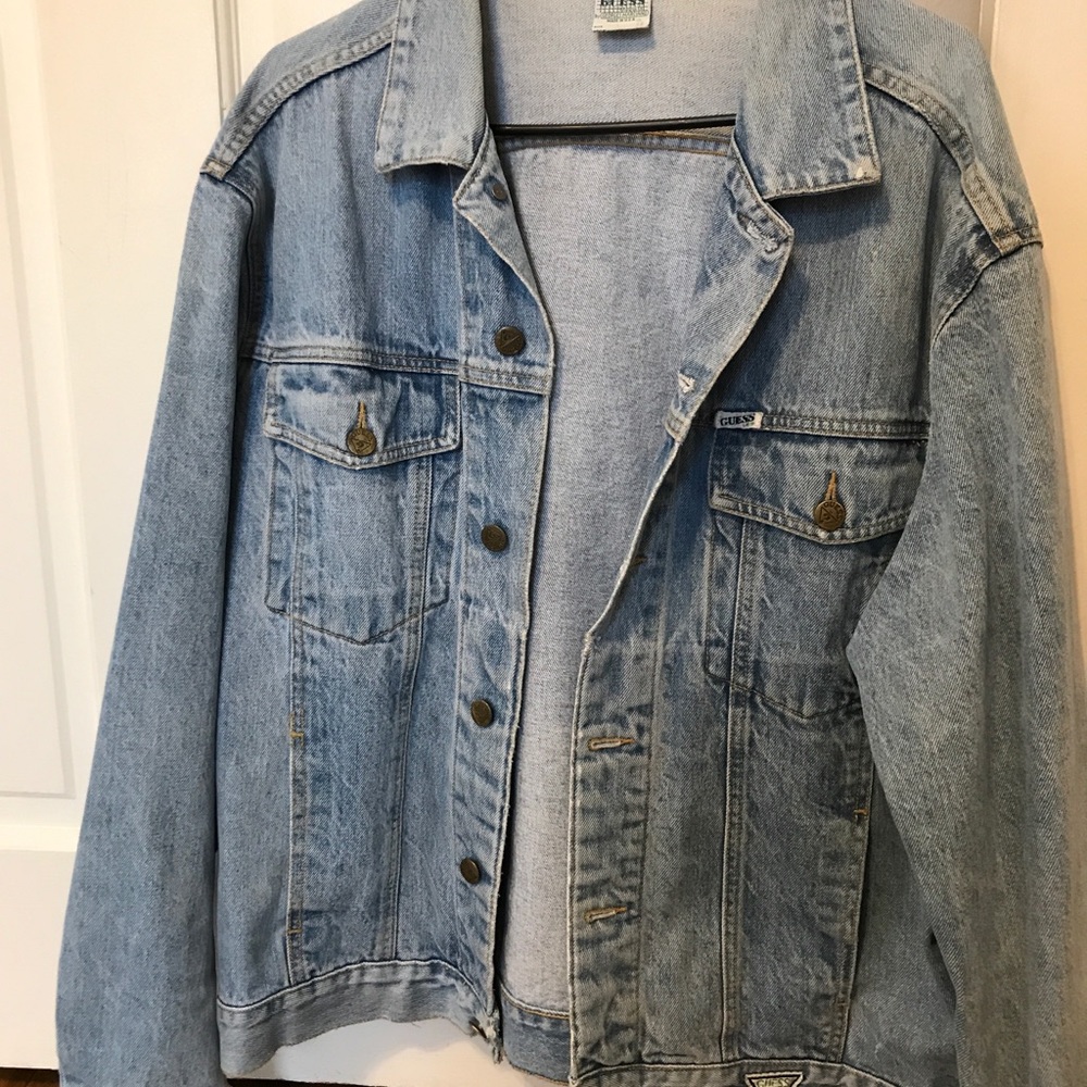 VTG guess denim jacket